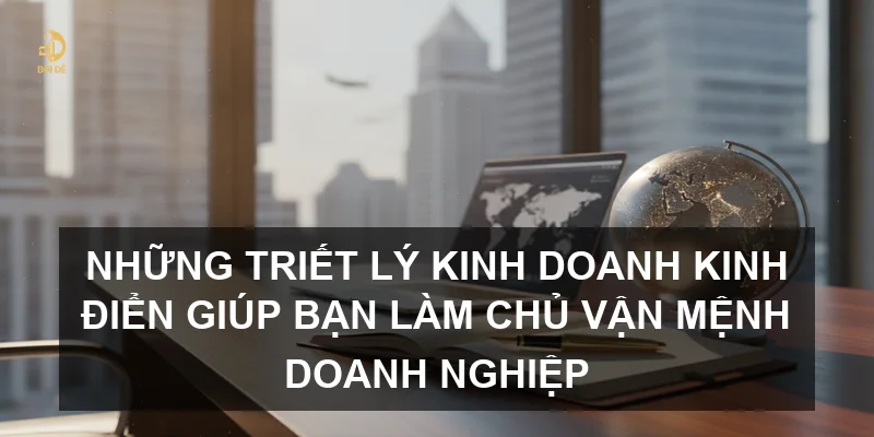 Những triết lý kinh doanh kinh điển giúp bạn làm chủ vận mệnh doanh nghiệp