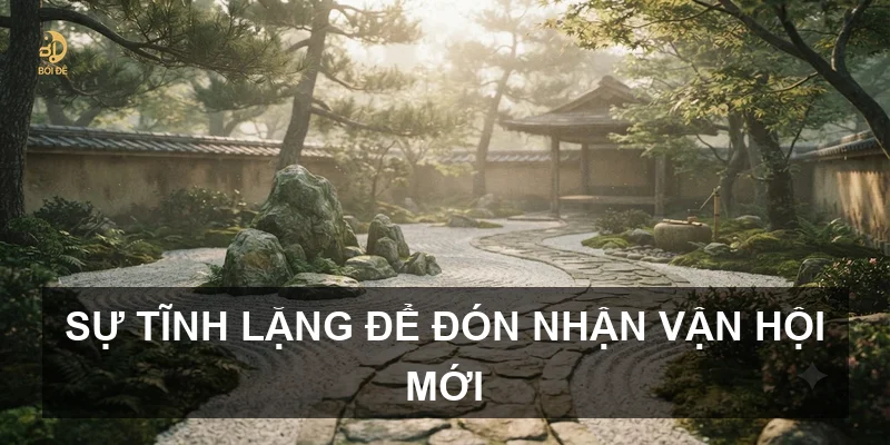 Sự tĩnh lặng để đón nhận vận hội mới
