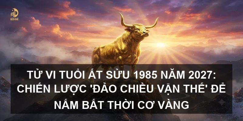 Tử vi tuổi Ất Sửu 1985 năm 2027: Chiến lược 'Đảo chiều vận thế' để nắm bắt thời cơ vàng