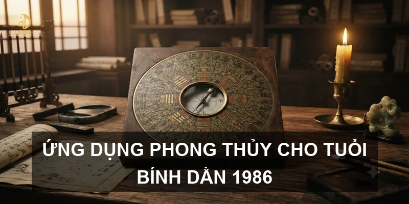 Ứng dụng phong thủy cho tuổi Bính Dần 1986