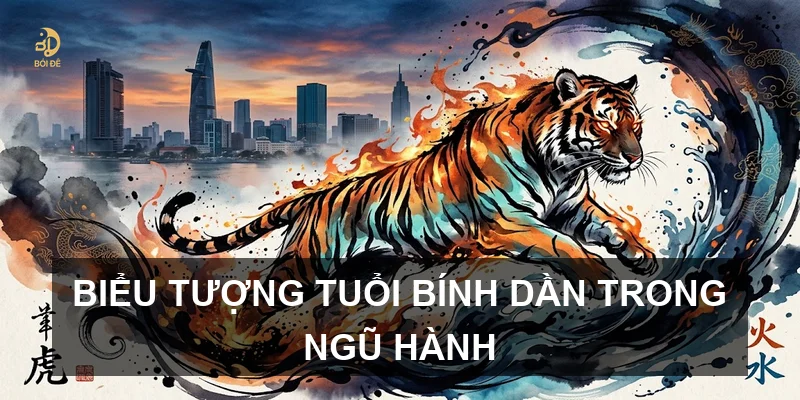 Biểu tượng tuổi Bính Dần trong ngũ hành