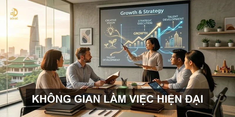 Không gian làm việc hiện đại