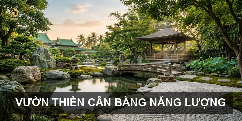 Vườn thiền cân bằng năng lượng
