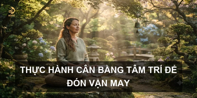 Thực hành cân bằng tâm trí để đón vận may