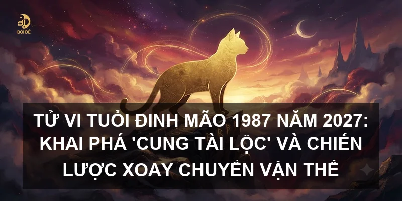 Tử vi tuổi Đinh Mão 1987 năm 2027: Khai phá 'Cung Tài Lộc' và chiến lược xoay chuyển vận thế