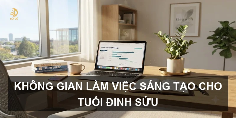 Không gian làm việc sáng tạo cho tuổi Đinh Sửu