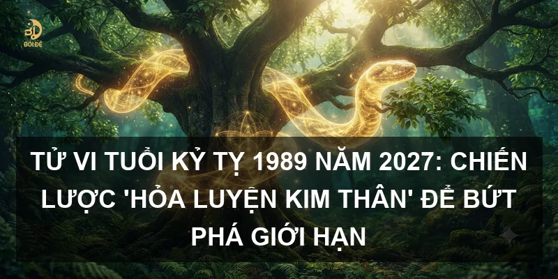 Tử vi tuổi Kỷ Tỵ 1989 năm 2027: Chiến lược 'Hỏa luyện kim thân' để bứt phá giới hạn
