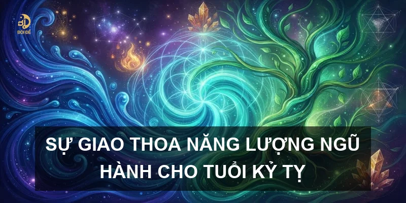 Sự giao thoa năng lượng Ngũ hành cho tuổi Kỷ Tỵ