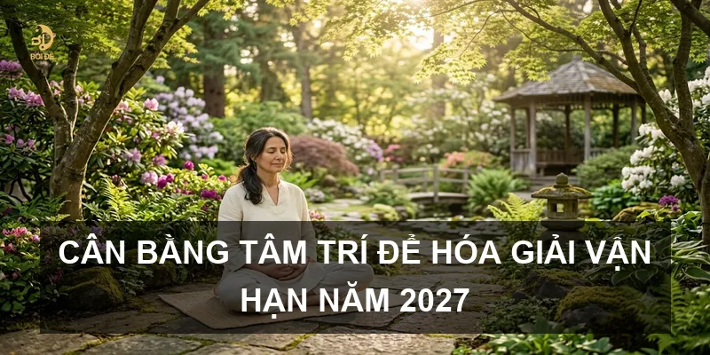 Cân bằng tâm trí để hóa giải vận hạn năm 2027