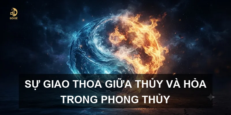 Sự giao thoa giữa Thủy và Hỏa trong phong thủy