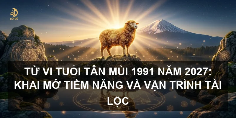 Tử vi tuổi Tân Mùi 1991 năm 2027: Khai mở tiềm năng và vận trình tài lộc