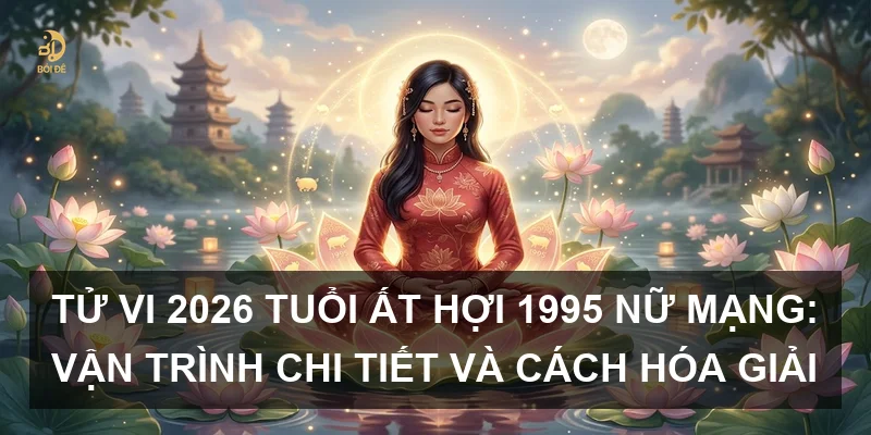 Tử vi 2026 tuổi Ất Hợi 1995 nữ mạng: Vận trình chi tiết và cách hóa giải