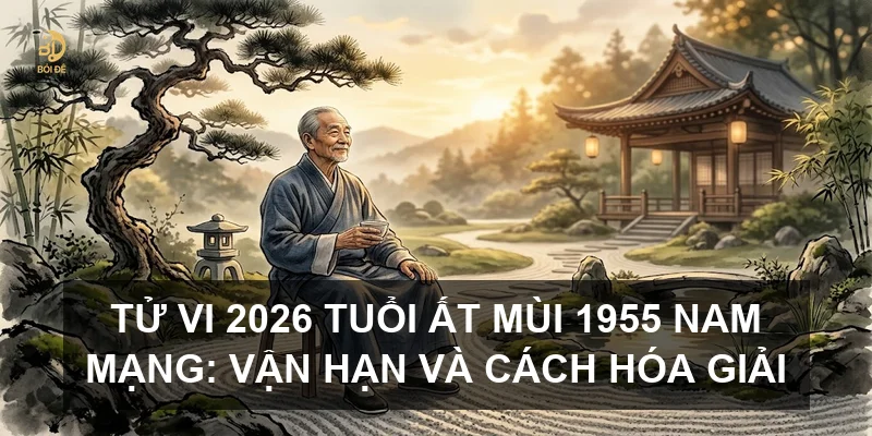 Tử Vi 2026 Tuổi Ất Mùi 1955 Nam Mạng: Vận Hạn và Cách Hóa Giải