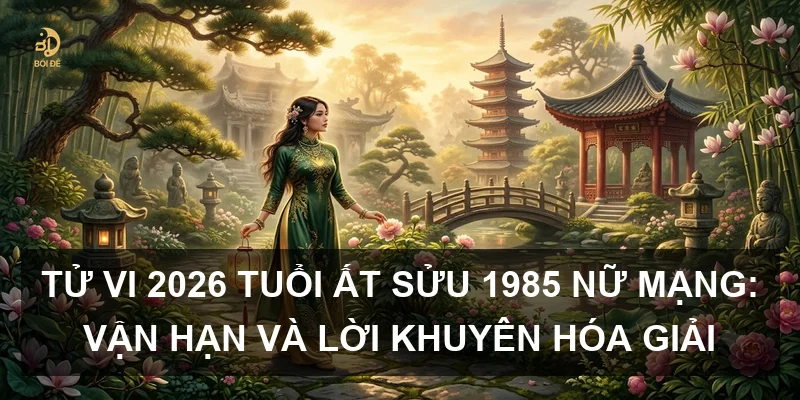 Tử vi 2026 tuổi Ất Sửu 1985 nữ mạng: Vận hạn và lời khuyên hóa giải