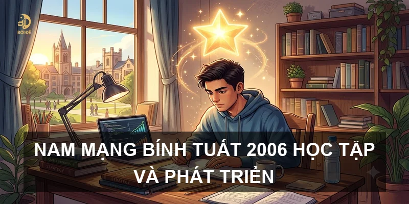 Tử vi 2026 tuổi Bính Tuất 2006 nam mạng: Vận trình chi tiết và cách hóa giải
