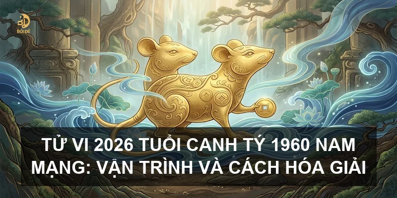 Tử vi 2026 tuổi Canh Tý 1960 nam mạng: Vận trình và cách hóa giải