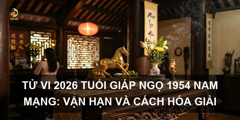 Tử Vi 2026 Tuổi Giáp Ngọ 1954 Nam Mạng: Vận Hạn và Cách Hóa Giải