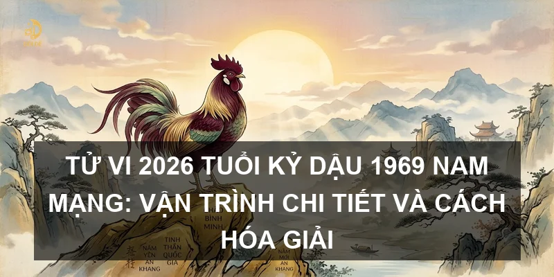 Tử vi 2026 tuổi Kỷ Dậu 1969 nam mạng: Vận trình chi tiết và cách hóa giải