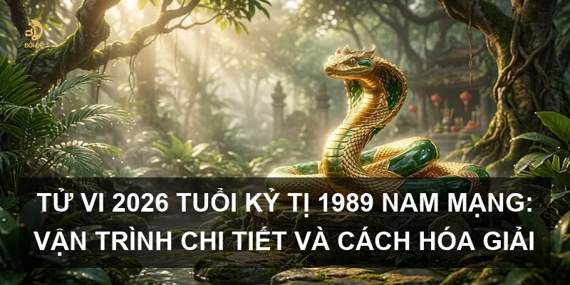 Tử vi 2026 tuổi Kỷ Tị 1989 nam mạng: Vận trình chi tiết và cách hóa giải