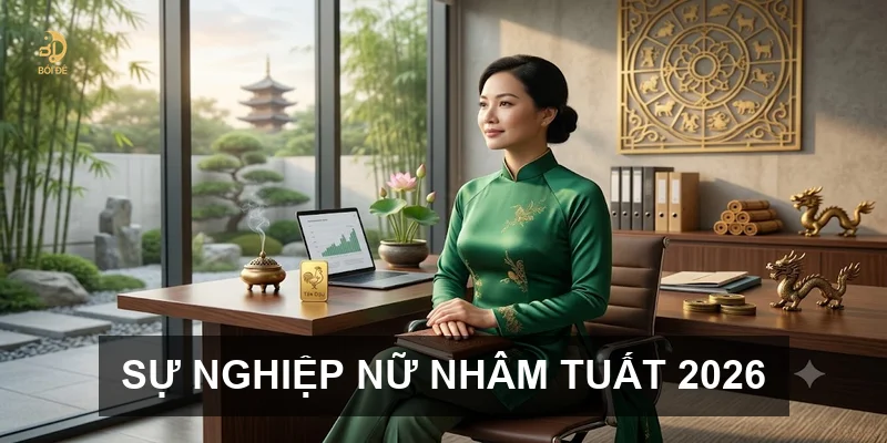 Tử vi 2026 tuổi Nhâm Tuất 1982 nữ mạng: Năm của sự bứt phá và rực rỡ