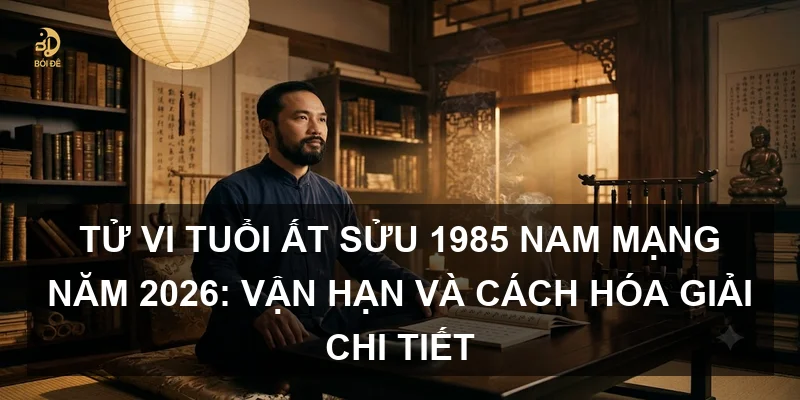 Tử vi tuổi Ất Sửu 1985 nam mạng năm 2026: Vận hạn và cách hóa giải chi tiết