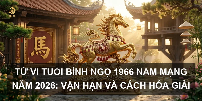 Tử vi tuổi Bính Ngọ 1966 nam mạng năm 2026: Vận hạn và cách hóa giải