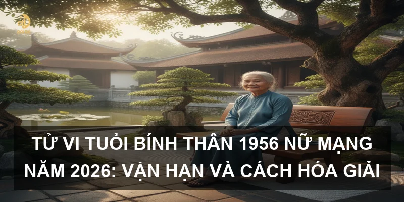 Tử vi tuổi Bính Thân 1956 nữ mạng năm 2026: Vận hạn và cách hóa giải