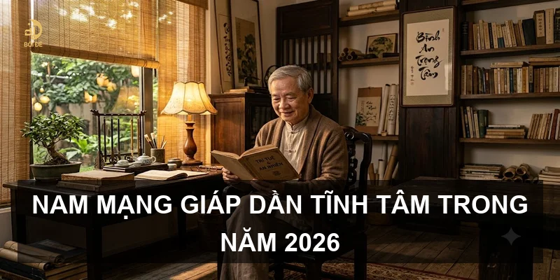 Tử vi tuổi Giáp Dần 1974 nam mạng năm 2026: Vận trình chi tiết và cách hóa giải