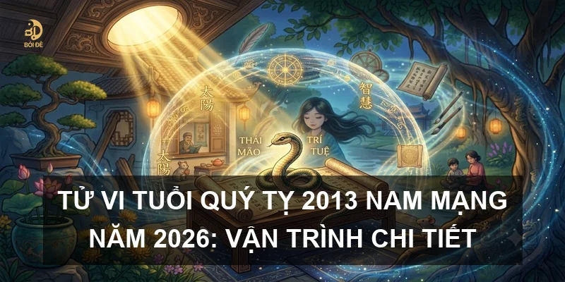 Tử Vi Tuổi Quý Tỵ 2013 Nam Mạng Năm 2026: Vận Trình Chi Tiết
