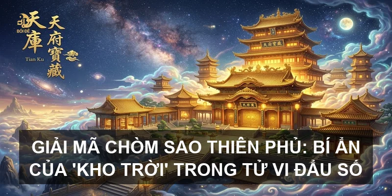 Giải mã chòm sao Thiên Phủ: Bí ẩn của 'Kho Trời' trong Tử vi đẩu số