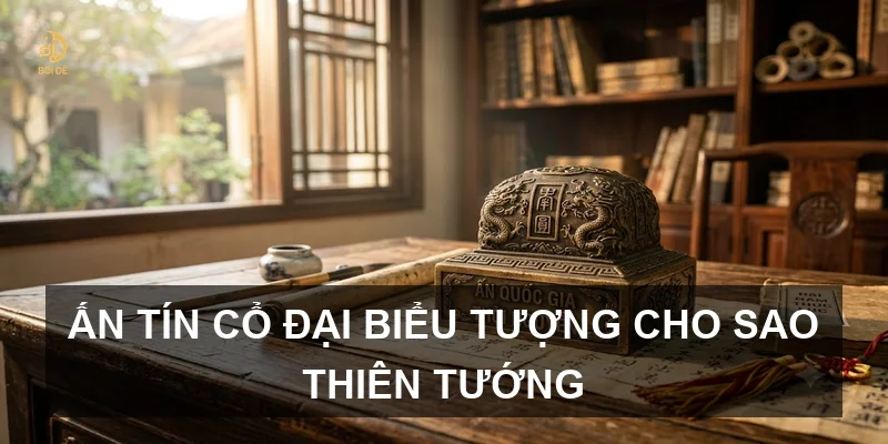 Ấn tín cổ đại biểu tượng cho sao Thiên Tướng