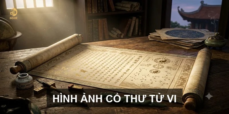 Hình ảnh cổ thư Tử vi