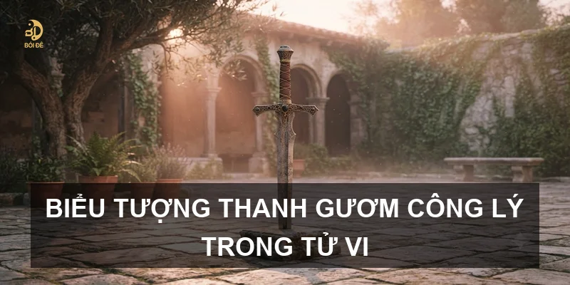 Biểu tượng thanh gươm công lý trong Tử vi