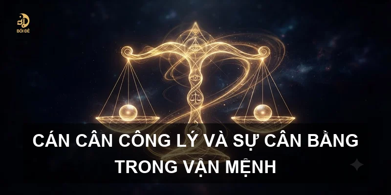 Cán cân công lý và sự cân bằng trong vận mệnh