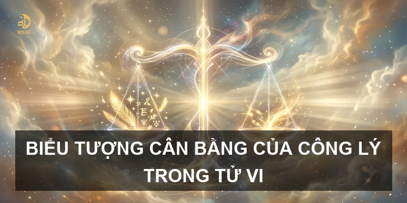 Biểu tượng cân bằng của công lý trong tử vi