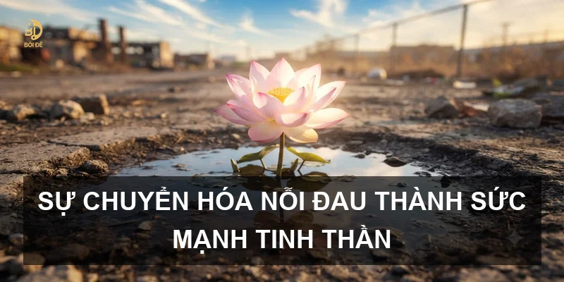 Sự chuyển hóa nỗi đau thành sức mạnh tinh thần