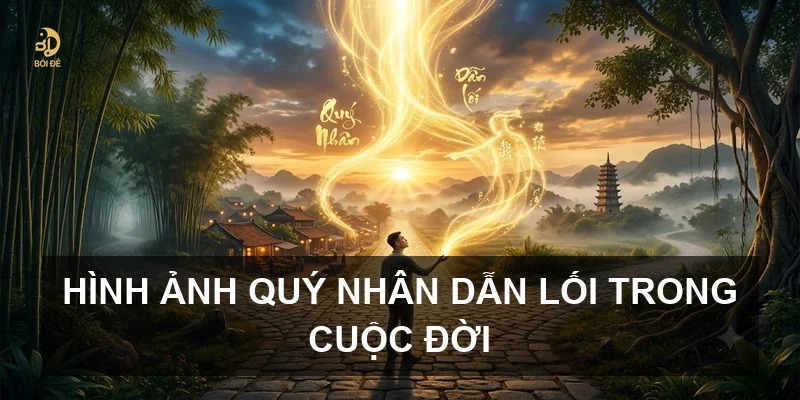 Hình ảnh quý nhân dẫn lối trong cuộc đời