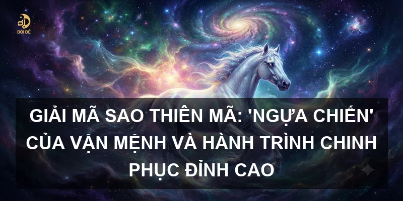 Giải mã sao Thiên Mã: 'Ngựa chiến' của vận mệnh và hành trình chinh phục đỉnh cao
