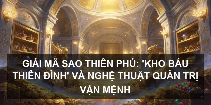 Giải mã sao Thiên Phủ: 'Kho báu thiên đình' và nghệ thuật quản trị vận mệnh