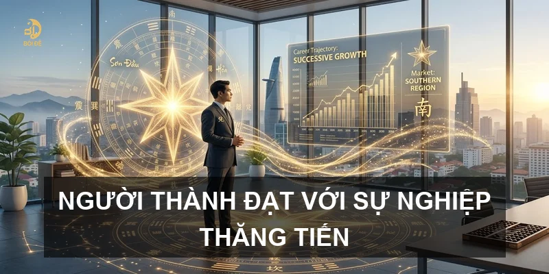 Người thành đạt với sự nghiệp thăng tiến