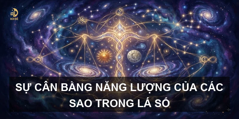 Sự cân bằng năng lượng của các sao trong lá số
