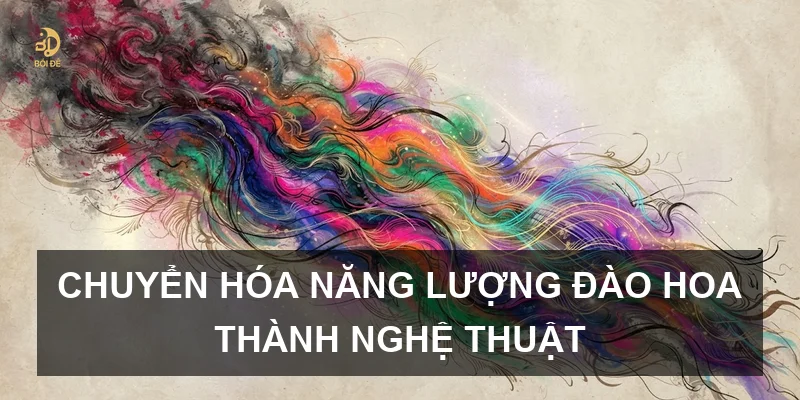 Chuyển hóa năng lượng đào hoa thành nghệ thuật