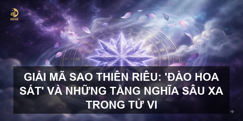 Giải mã sao Thiên Riêu: 'Đào hoa sát' và những tầng nghĩa sâu xa trong Tử vi