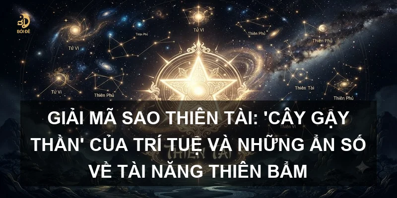Giải mã sao Thiên Tài: 'Cây gậy thần' của trí tuệ và những ẩn số về tài năng thiên bẩm