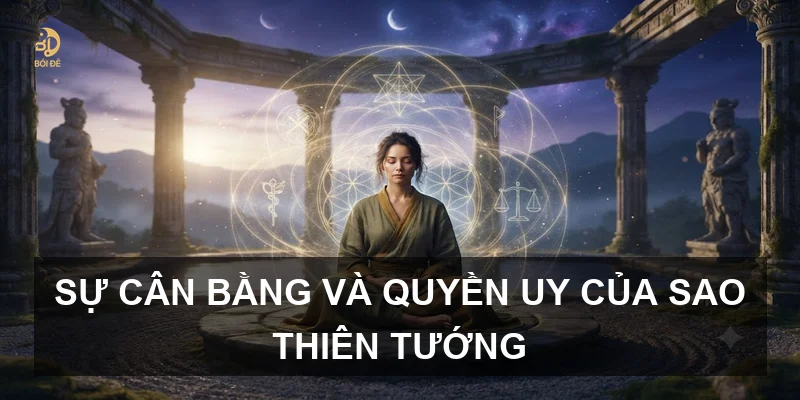 Sự cân bằng và quyền uy của sao Thiên Tướng