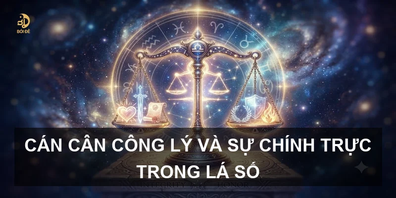Cán cân công lý và sự chính trực trong lá số