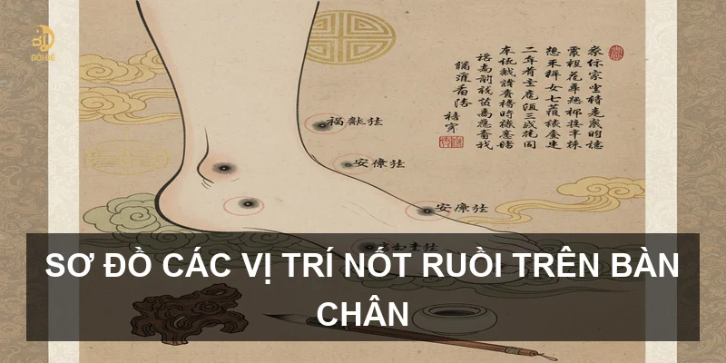 Giải mã ý nghĩa nốt ruồi ở chân: Điềm báo vận mệnh giàu sang hay vất vả?