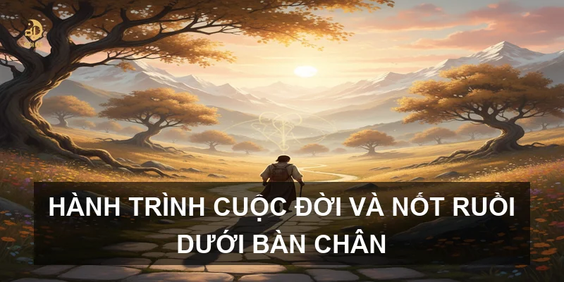 Giải mã ý nghĩa nốt ruồi ở chân: Điềm báo vận mệnh giàu sang hay vất vả?