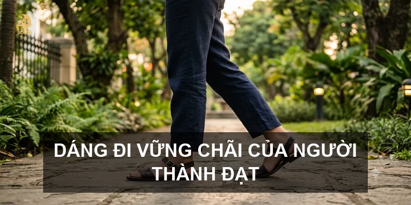 Dáng đi vững chãi của người thành đạt