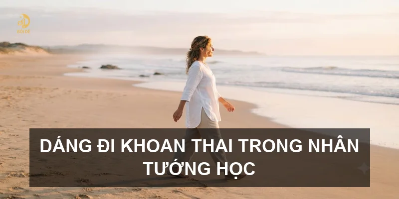 Dáng đi khoan thai trong nhân tướng học